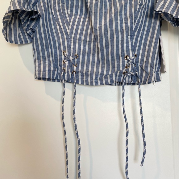 Guess crop top blouse - Picture 7 of 9